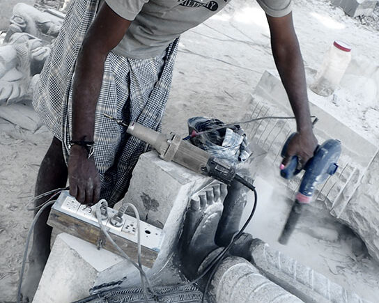 Art photography: Italo Giardina: Ramesh (independent contractor: iconographical sculptor)