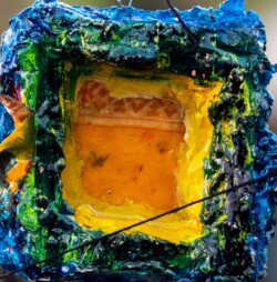 yellow fields. A short animation. yellow field