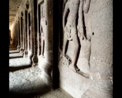 Sculptural relics animation of Ellora. Sculptural relics animation of Ellora.